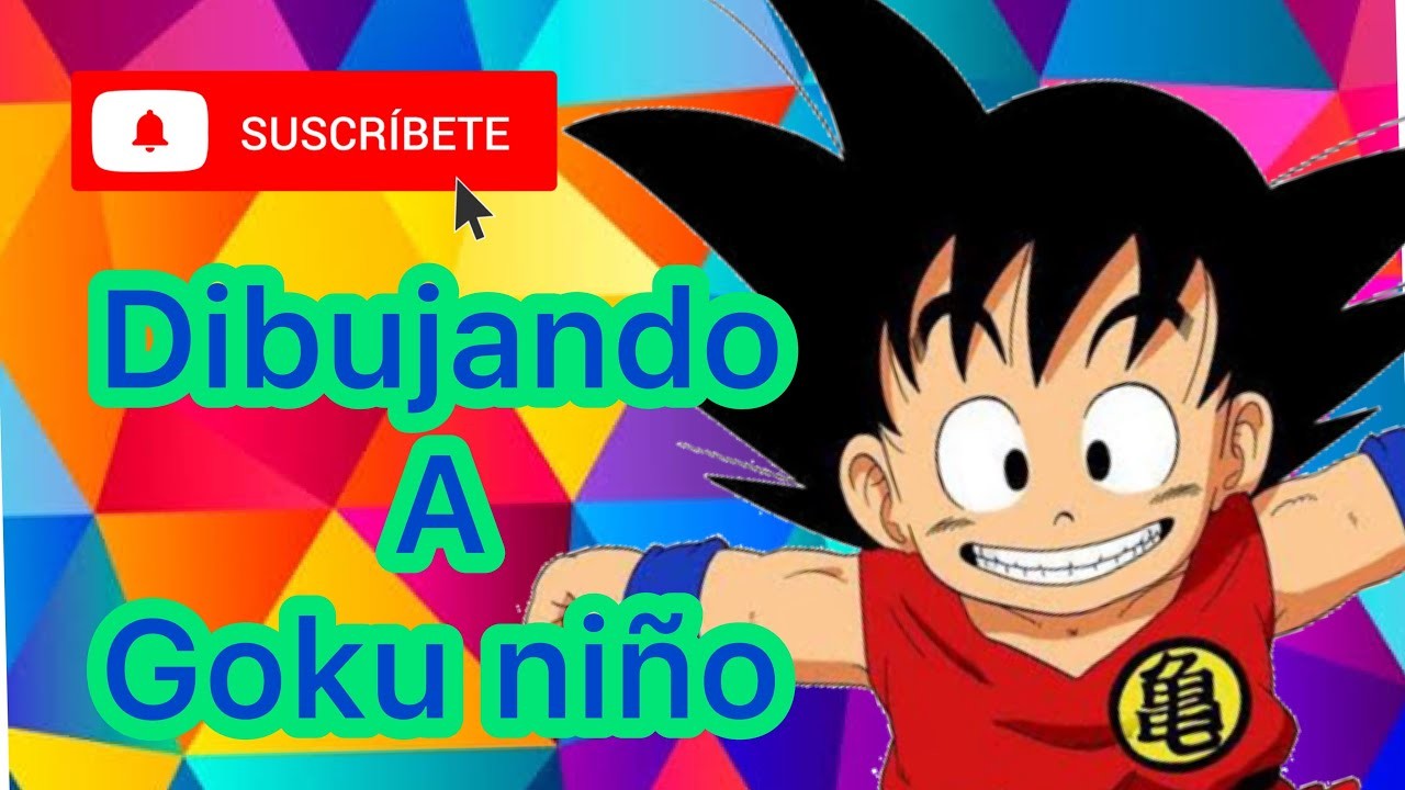 COMO DIBUJAR A GOKU NIÑO | how to draw goku kid