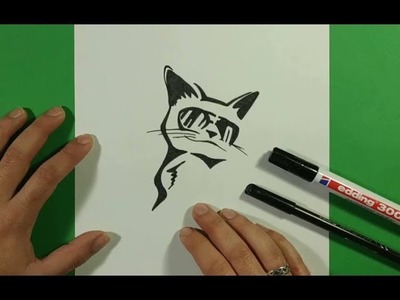 Como dibujar un gato paso a paso 42 | How to draw a cat 42