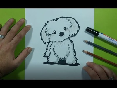 Como dibujar un perro paso a paso 58 | How to draw a dog 58