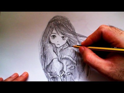 Como dibujar un personaje anime - Dibujar fácil paso a paso