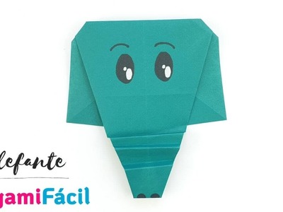???? Cómo hacer un ELEFANTE de origami fácil paso a paso