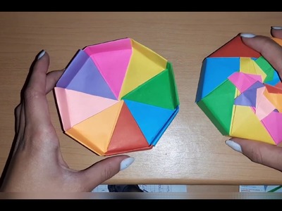 Como hacer una caja de origami.Tutorials Craft