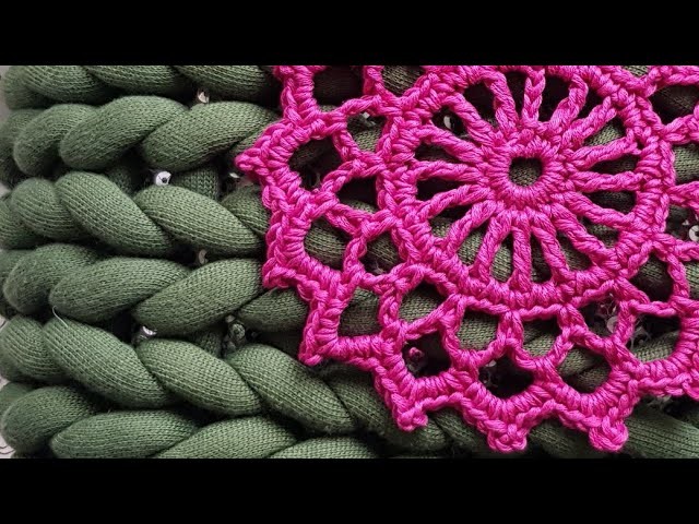 Cómo Tejer a Crochet Mandala Pequeña. Vídeo en directo. Tejiendo En Compañia Cuki. #StayHome #WithMe