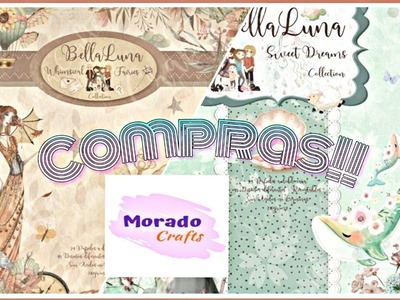 Compras Scrapbooking Bella Luna y Morado craft ????????????