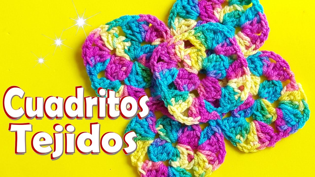 Cuadros Tejidos a Crochet + Tejido Fácil + ????  Tejiendo con Sol