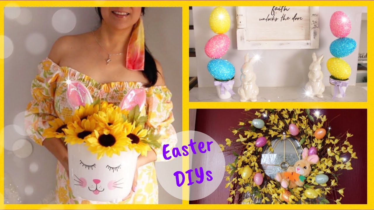 DIY para decorar en Easter | ideas para decorar en Pascuas |