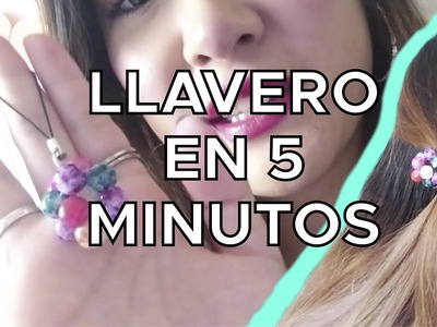 MANUALIDADES CON VALE TAKAHASHI - Cómo hacer un llavero super fácil en 5 minutos