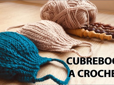 Tapabocas a Crochet ♥ Cubrebocas a Crochet
