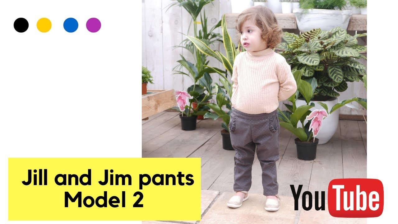 Tutorial pantalón fácil niñas patrón tallas 1 a 10 años