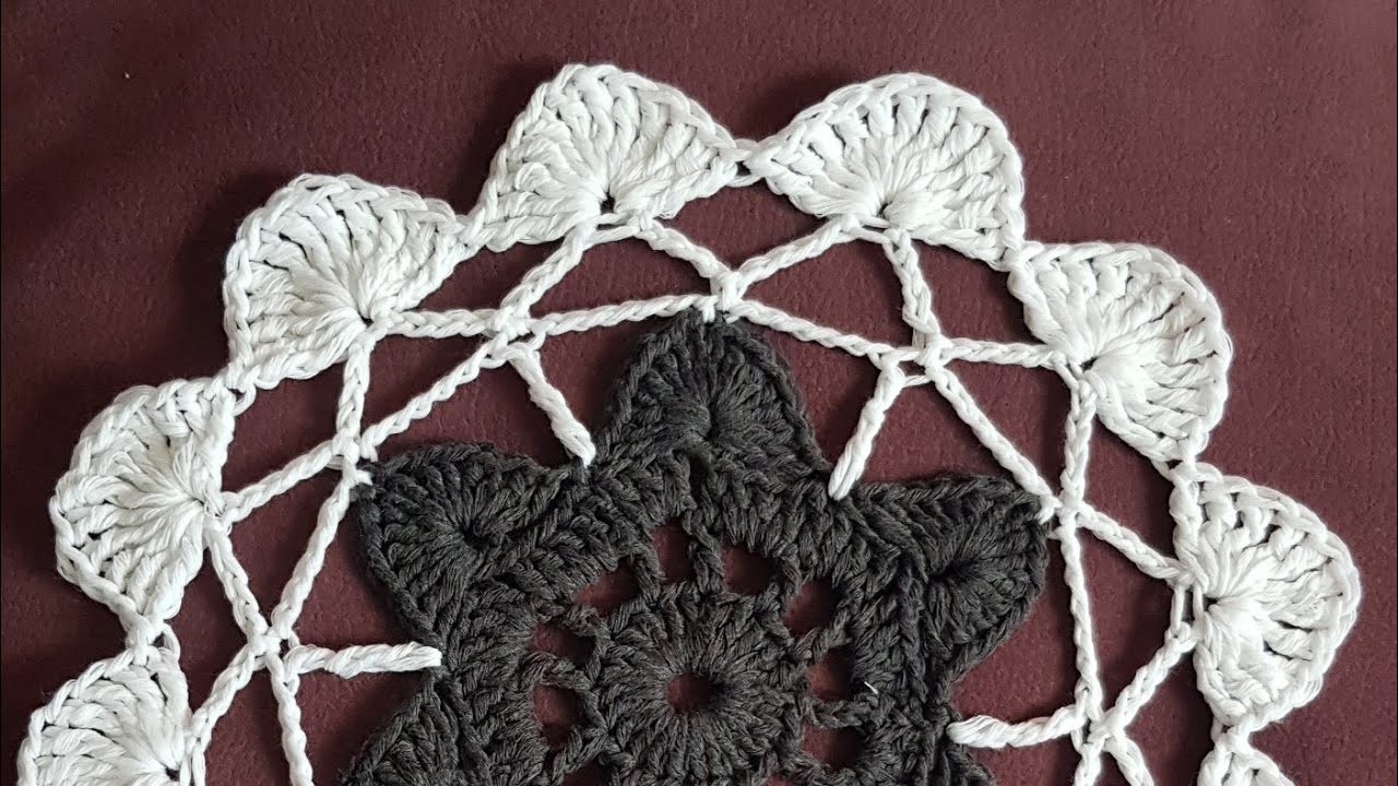 2 Parte Directo Mandala Flor-ico Tejida a crochet. Tejiendo En Compañía Cuki. #StayHome #WithMe