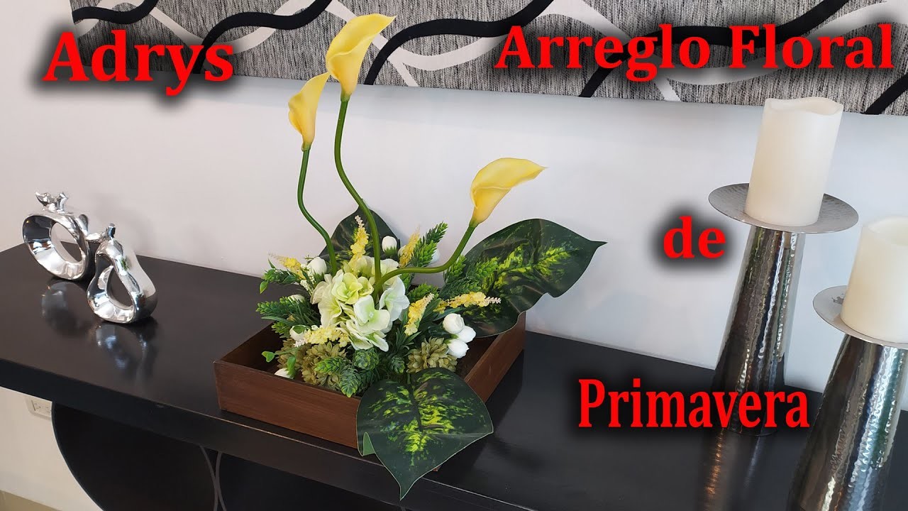 Adorno Floral De Primavera DIY