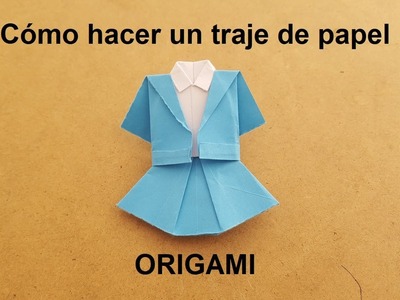 Cómo hacer un traje de papel - Origami