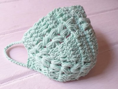 Cubre Boca Mascarilla a Crochet