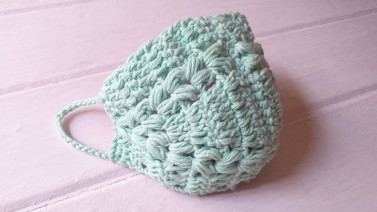Cubre Boca Mascarilla a Crochet