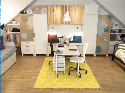 La habitación de estudio para niños en un pispás - IKEA