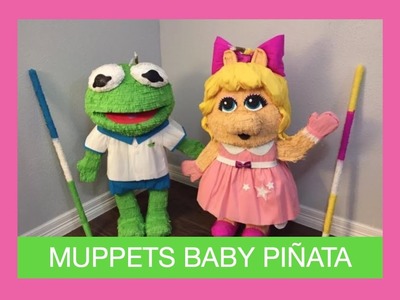 My version of the MUPPETS BABY in piñata.mi version de los Muppets Baby en piñata