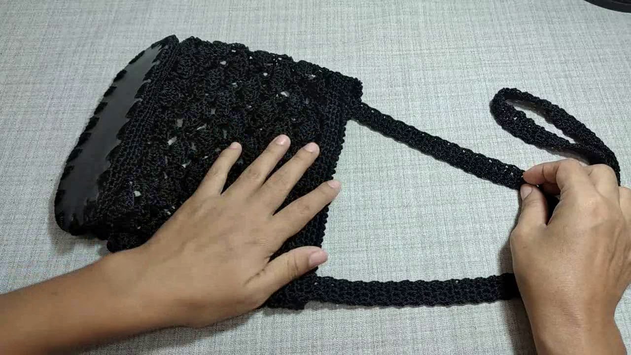 TEJER ES MI PASIÓN PRESENTA: EL COLOR NEGRO EN LOS BOLSOS ME ENCANTA.