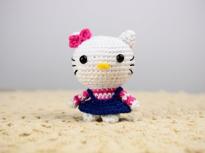 Amigurumi | como hacer a Hello kitty en crochet | Bibi Crochet