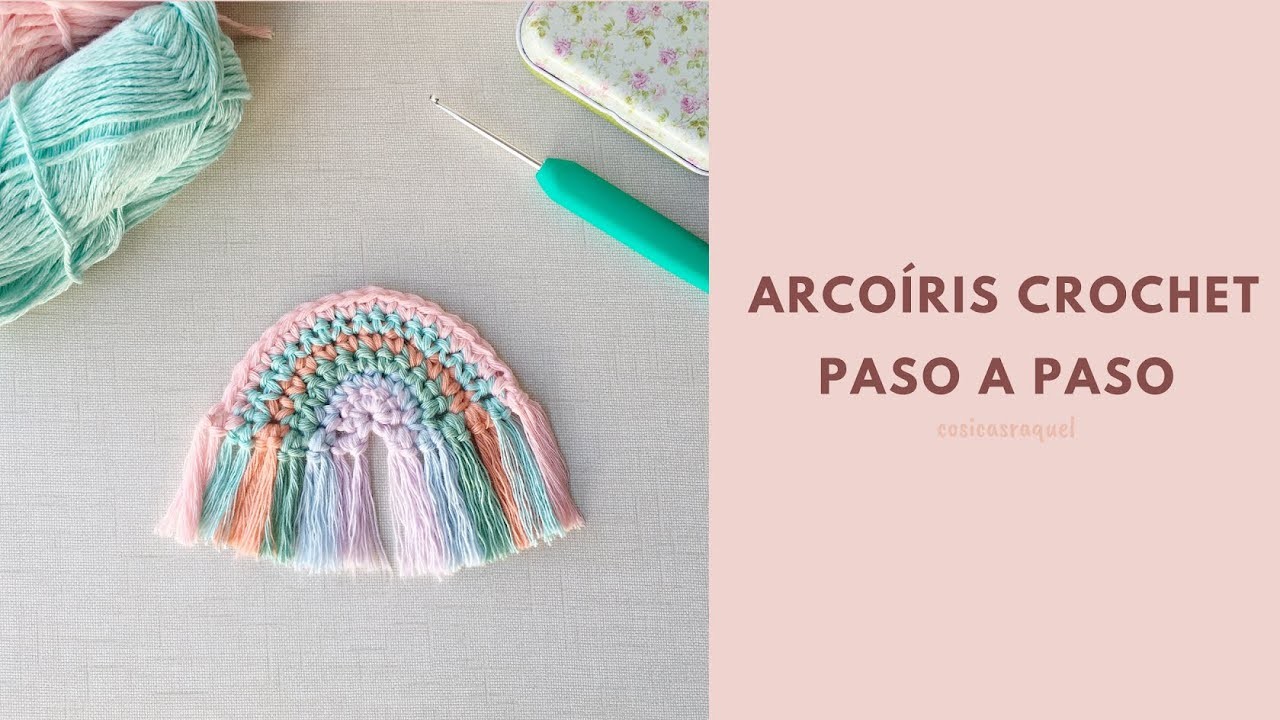 Arcoíris Crochet Paso a Paso