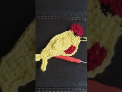 Birdie tunisian crochet