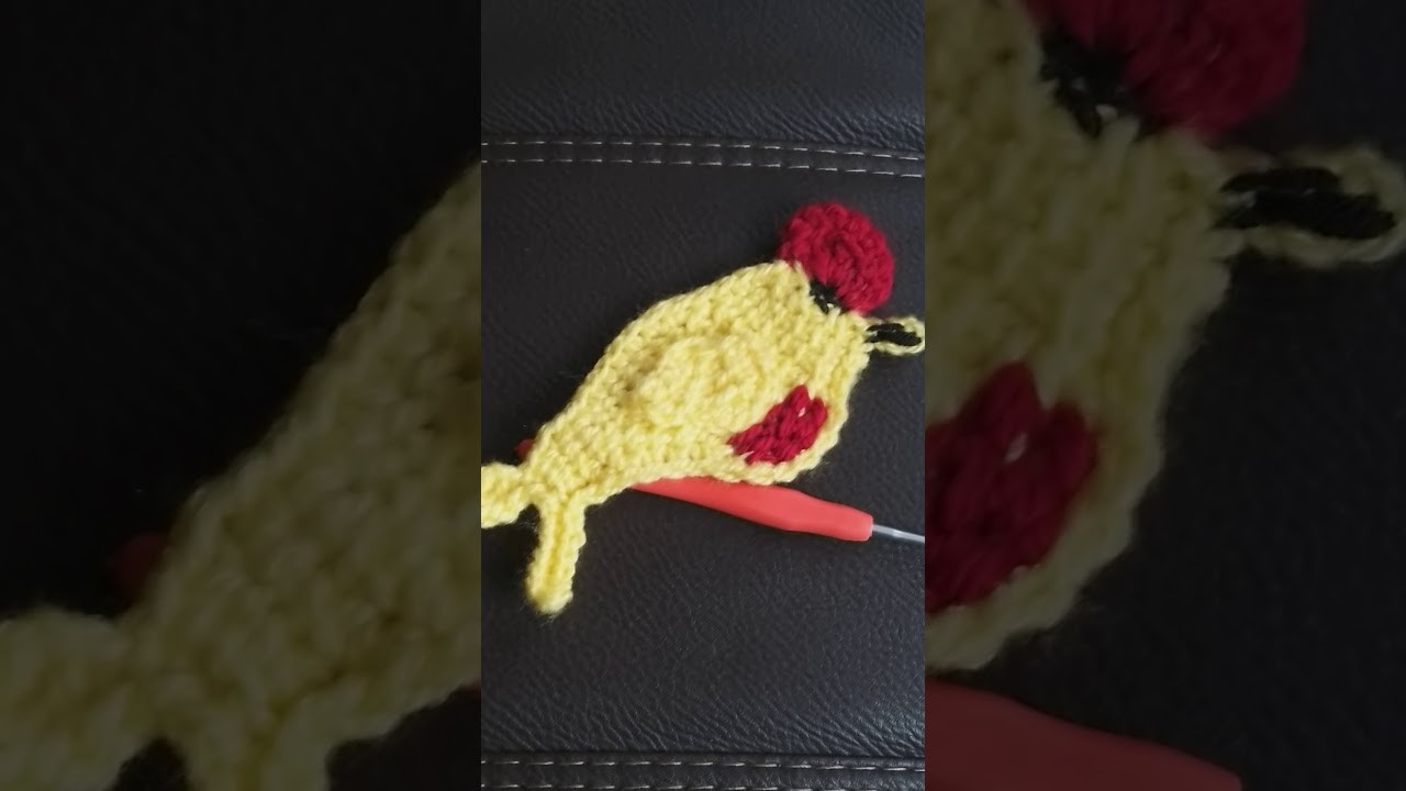 Birdie tunisian crochet