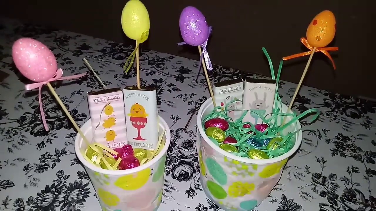 DIY - Decoración rapida facil y bonita para Easter o Pascua  ????