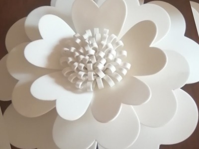 DIY FLOR GIGANTE CON FOMI MANUALIDADES |como hacer flores de foami