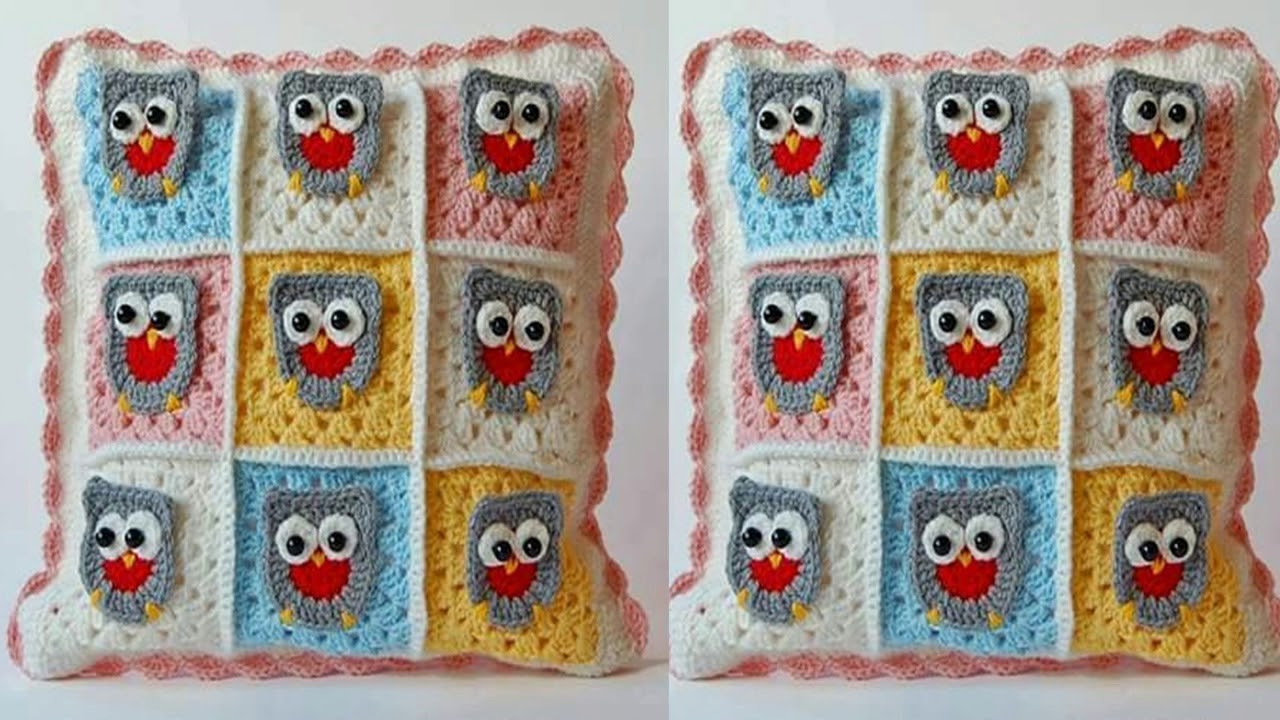 FUNDAS PARA COJINES Y ALMOHAS EN CROCHET