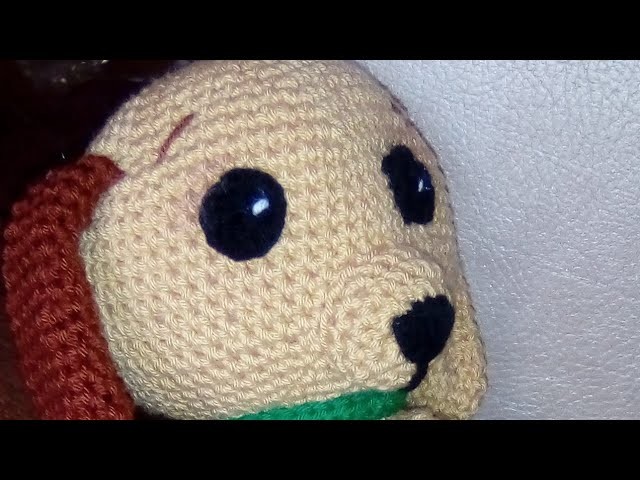 Perrito a crochet parte (2)