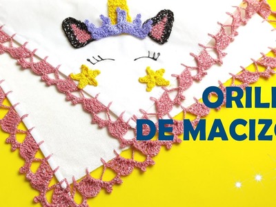 Puntilla de Macizos Dobles a crochet + Puntilla Fácil y bonita