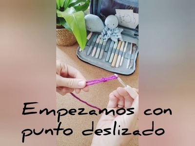 TALLER GRATIS DE INICIACIÓN CROCHET. CLASE 2, PUNTO BAJO
