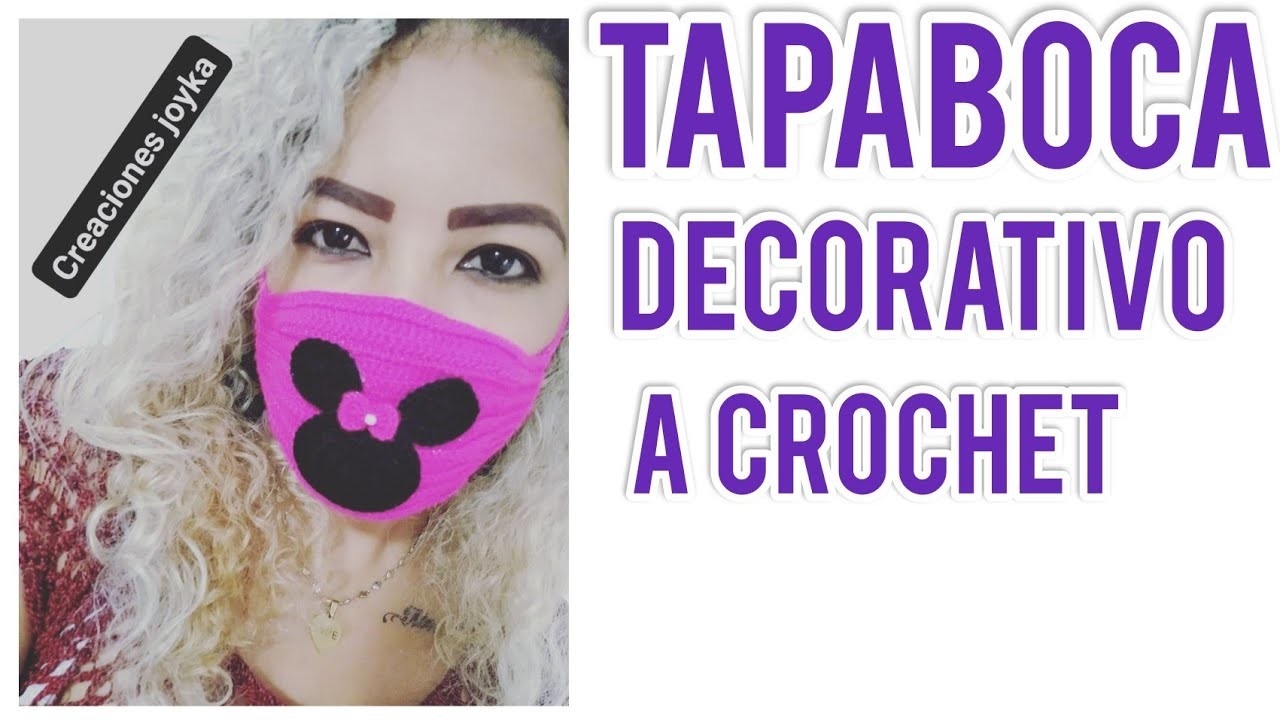 Tapabocas ó Mascarilla A Crochet!
