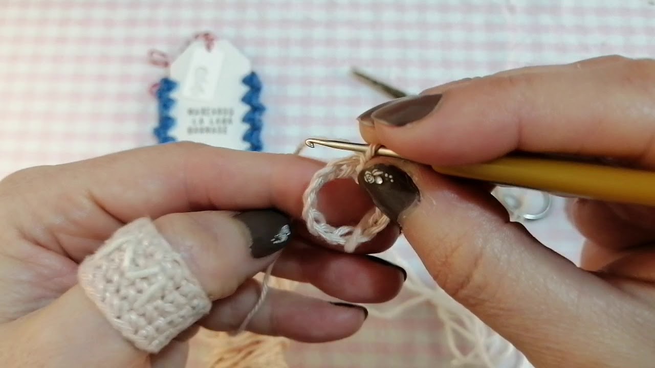 Anillo crochetero Mareando la lana vlog  ???? @Mareando la lana vlog #ganchillo #anillo