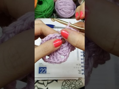 Cuadrado Granny sólido crochet N°2