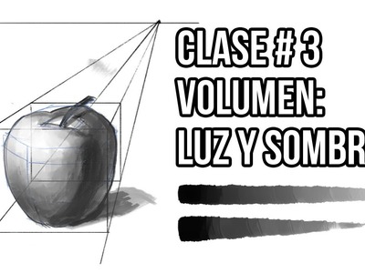 Curso básico de dibujo con El Palomo - Clase 3- Volumen: Luz y Sombra