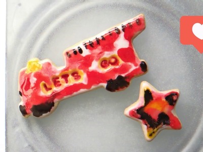 Decorar una galleta Carrito de bombero ???????? ???? ???? Decorate a cookie Firefighter cart