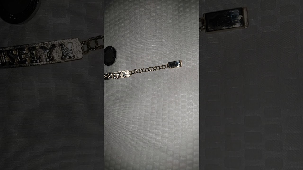 Esclava tejido chino de oro