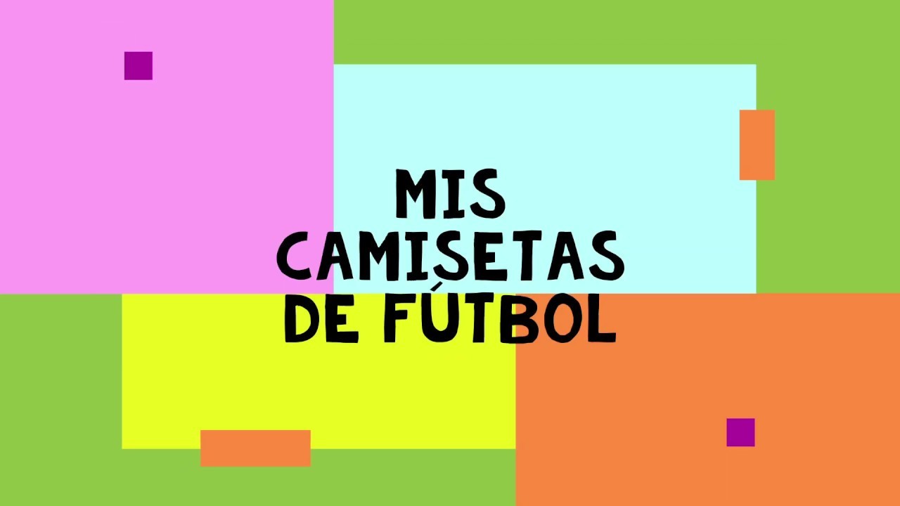 Mis camisetas de fútbol