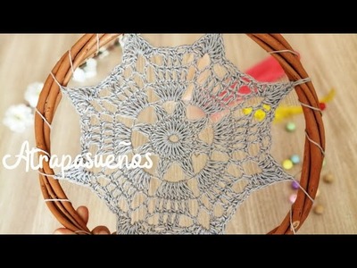 Atrapasueños fácil tejido a crochet tutorial