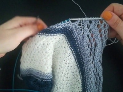 Chal Luna de Otoño: borde calado