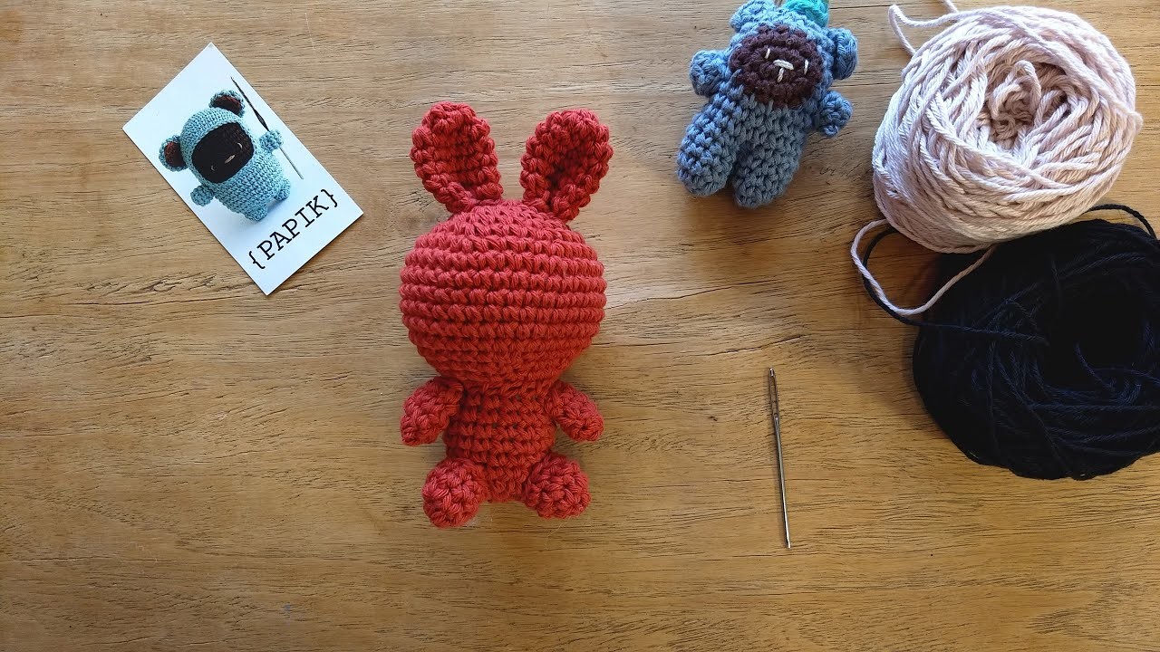 Cómo coser un amigurumi - Armado de un muñeco de crochet - por {PAPIK} - Tutorial básico amigurumi
