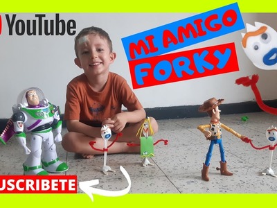 COMO HACER A FORKY-MANUALIDADES-TOY STORY 4