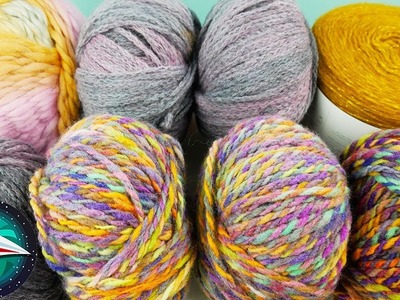 Comprando lanas nuevas en primavera - ultimas lanas del invierno - Crochet y dos agujas
