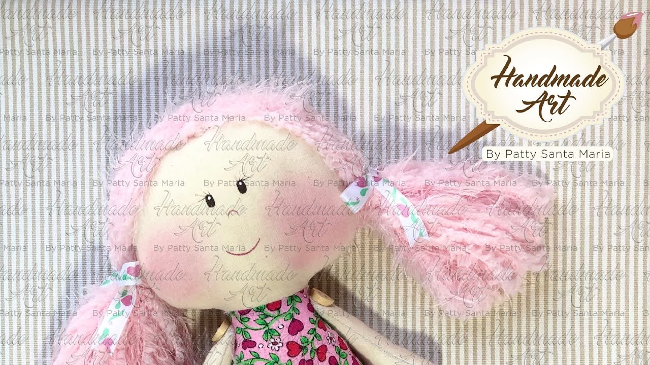 Muñeca de trapo Esperanza - paso a paso con molde gratis