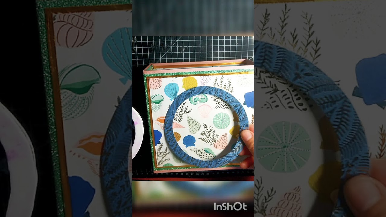 Tutorial Shaker Lentejuelas Deco Portada Mini Álbum Scrapbooking