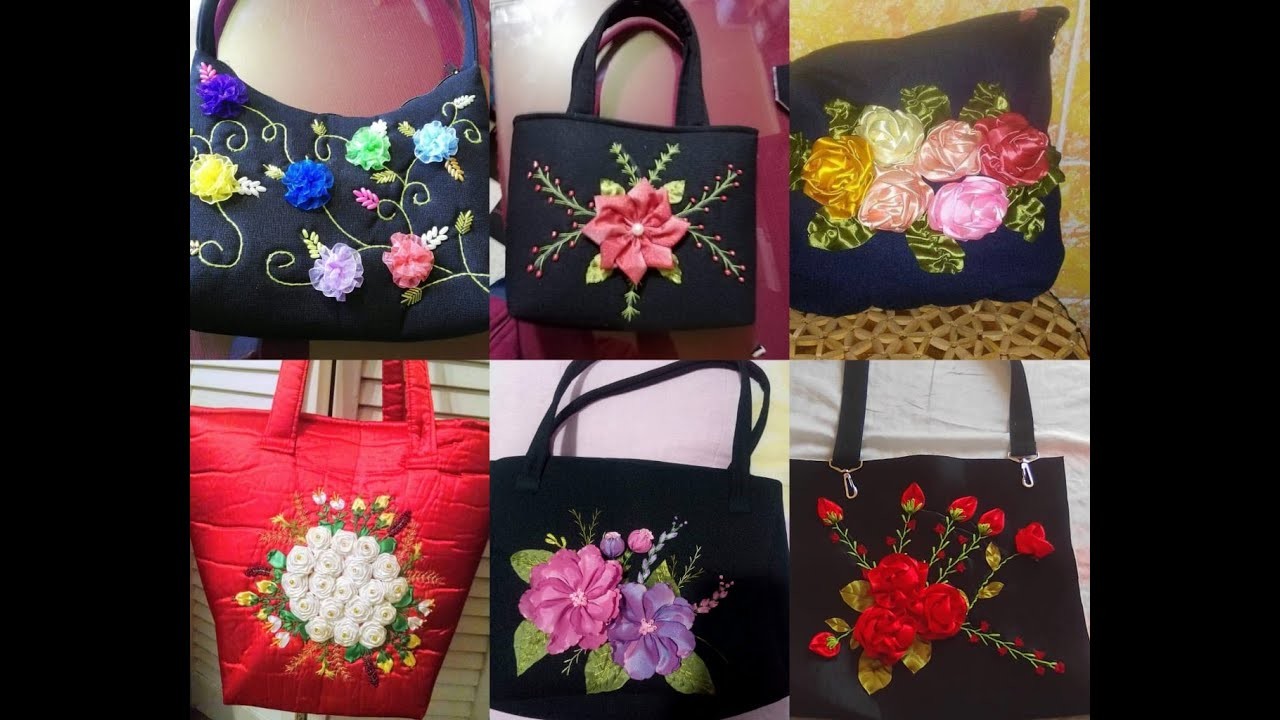 1 BOLSAS  (DISEÑO BORDADO)