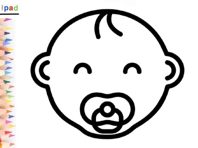Como dibujar un BEBE NIÑO | dibujos para niños ????⭐ How to draw a BABY BOY | drawings for kids
