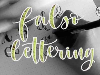 Cómo hacer "Falso Lettering"