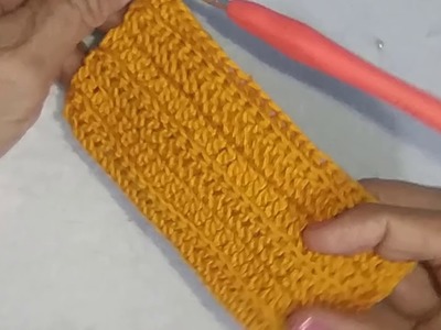 Como tejer una Bufandas tejidas a crochet punto trenzas verticales en 3D tejido
