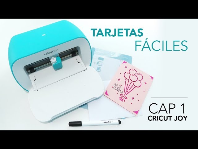 CRICUT JOY crea Tarjetas fáciles Cricut Joy paso a paso